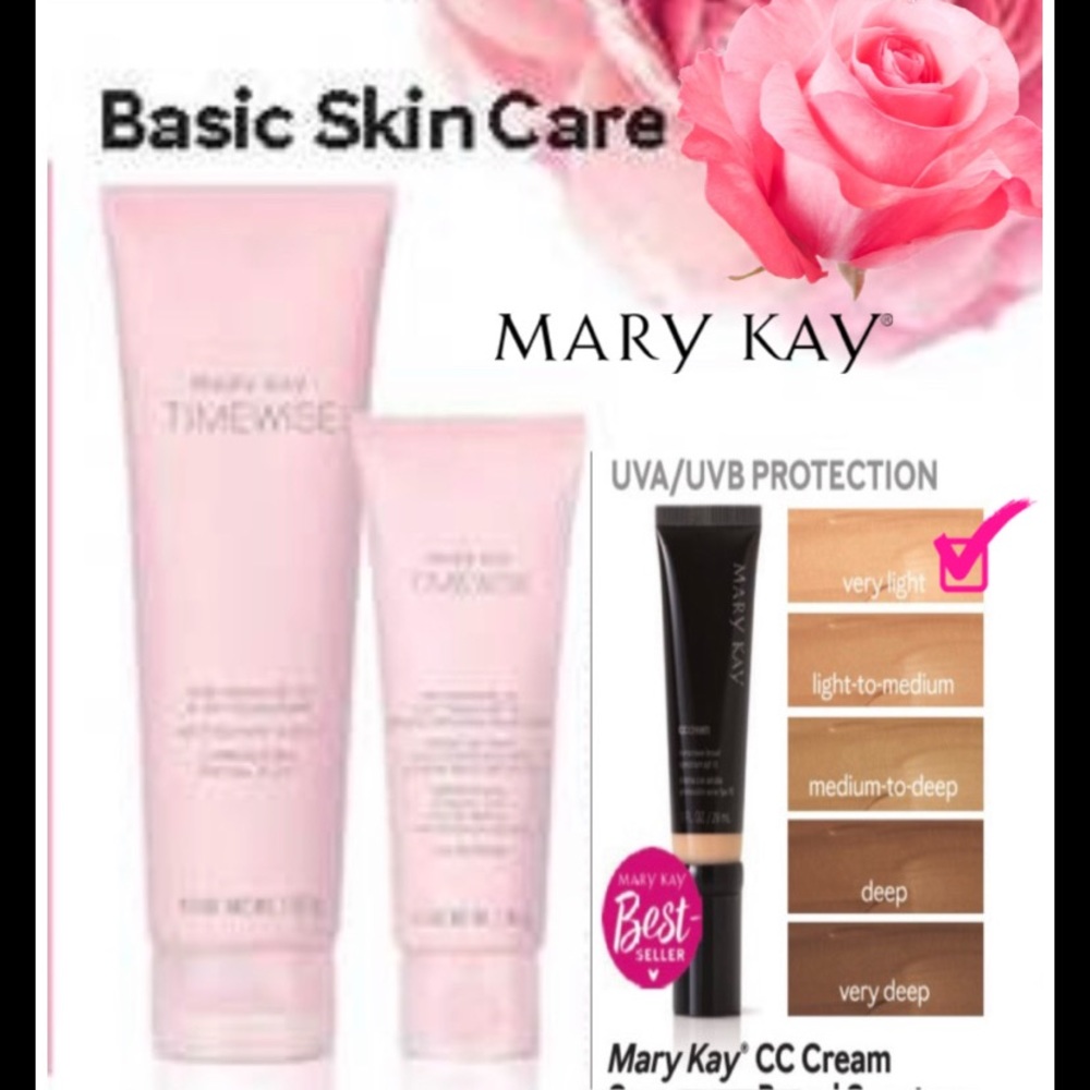Mary Kay basic skin -bundle of 3 normal/Dry skin